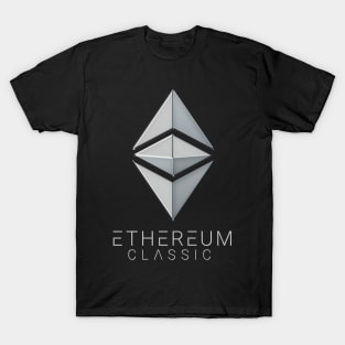 Ethereum Classic Made of Silver T-Shirt